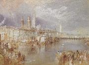 Joseph Mallord William Turner Rouen,looking up the Seine (mk31) Germany oil painting artist